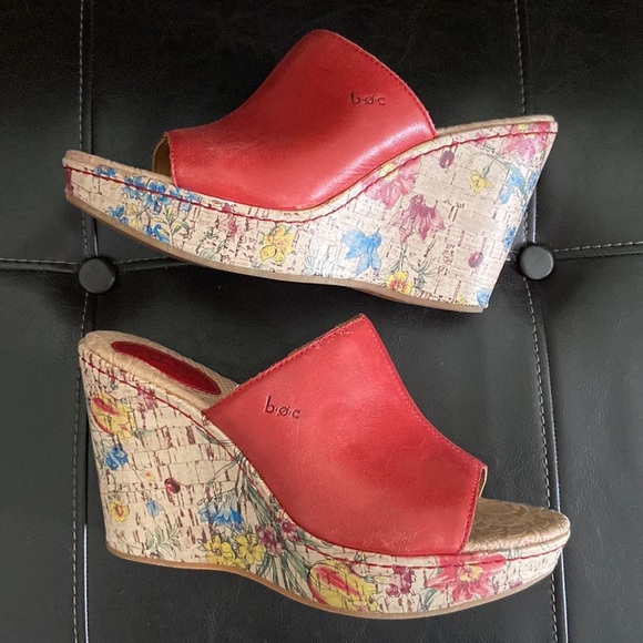 BOC Born Concern Flower Printed Wedges - Picture 7 of 16